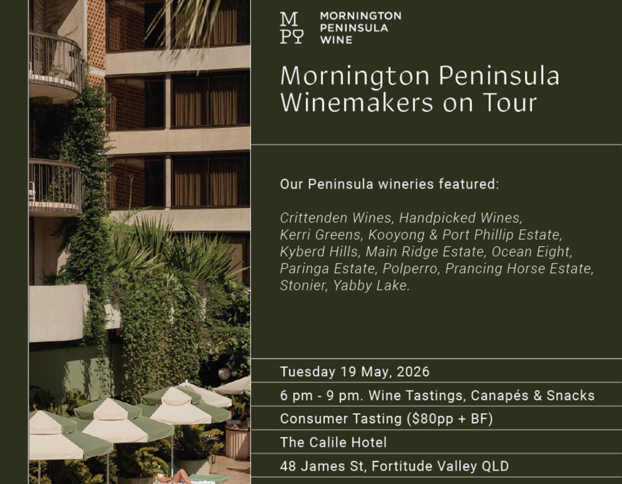 Mornington Peninsula’s Finest Pouring in Brisbane