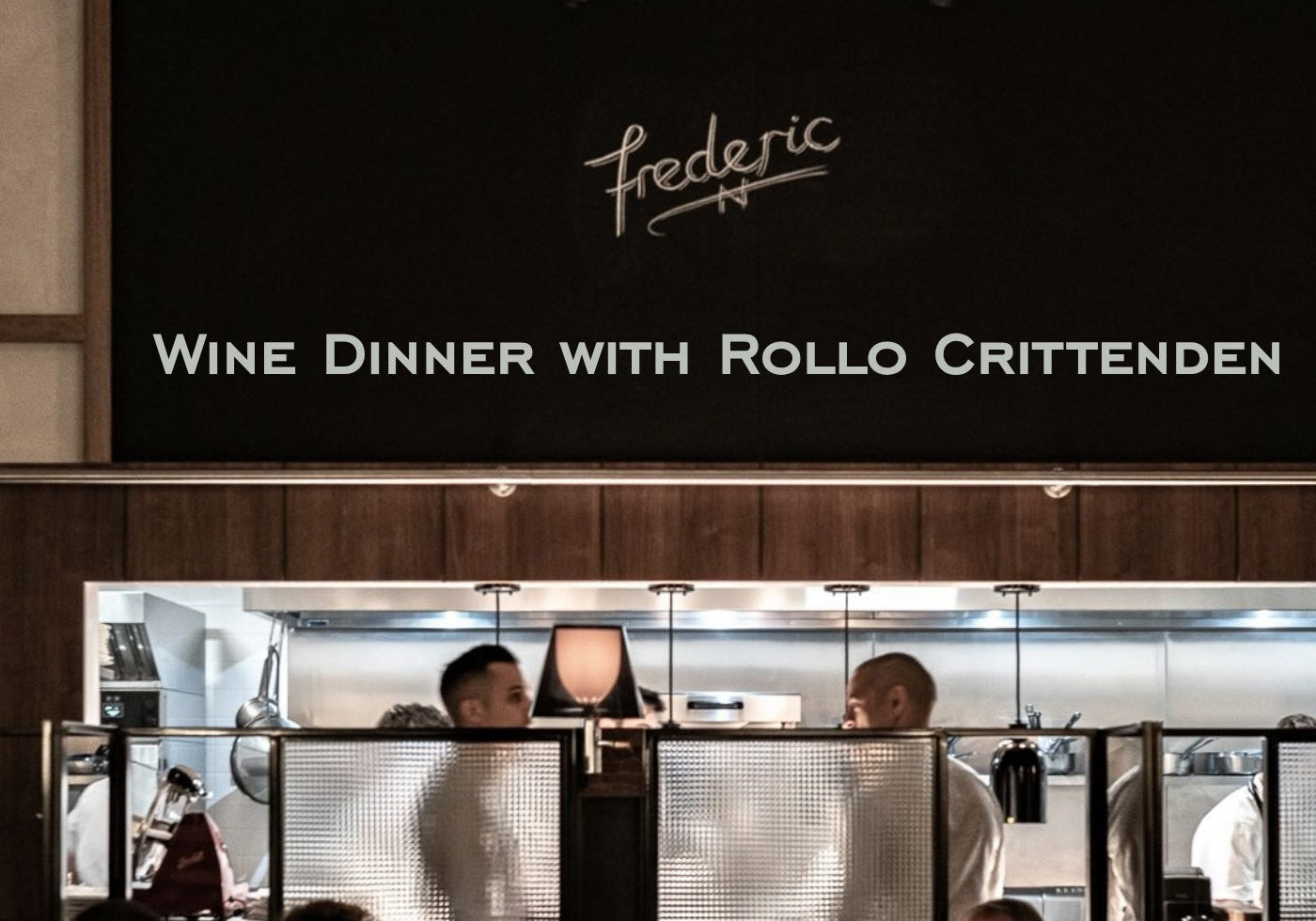 Frederic Wine Dinner with Rollo Crittenden