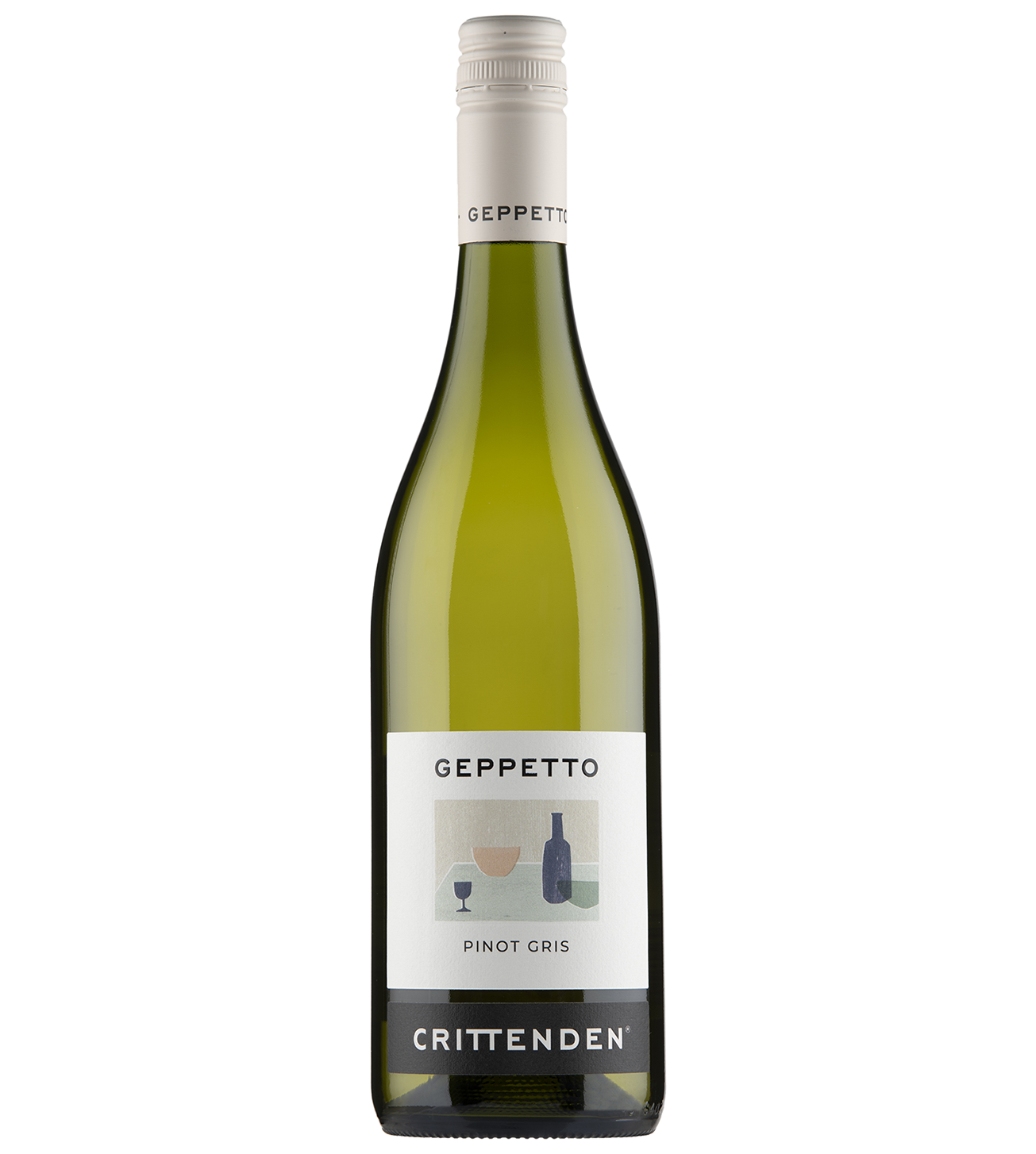 Crittenden Wines Geppetto Pinot Gris bottle