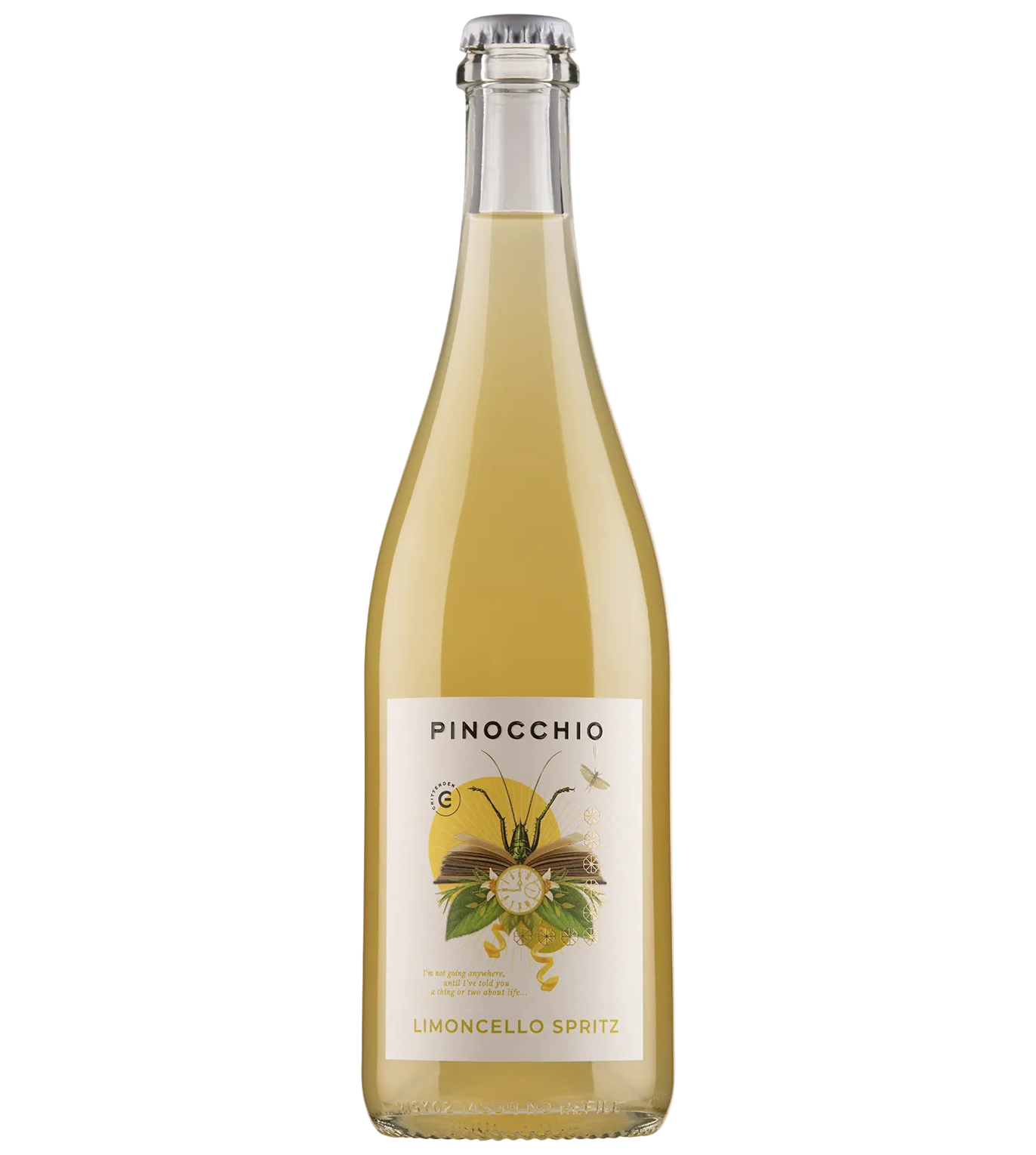 Crittenden Wines Pinocchio Limoncello Spritz bottle